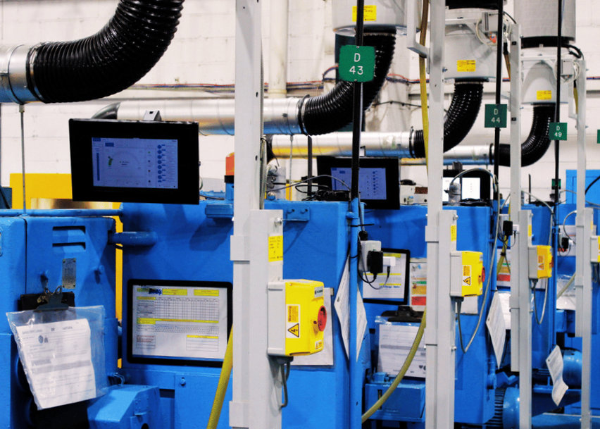Smart technology helps leading aerospace component manufacturer find 273 lost productive hours per week